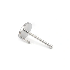 Stainless Steel Tissue Holder Towel Roll Metal Steel Countertop Rack Tissue Roll and Napkin Tissue Rack