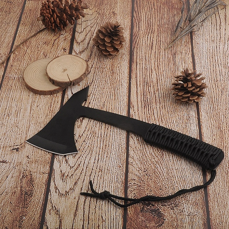 High Quality Stainless Steel Mini Multifunctional Kitchen Survival Axe With Wooden Handle