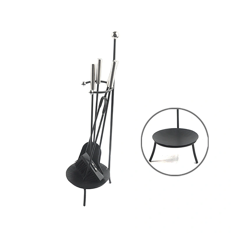 High quality Indoor Outdoor Metal fireplace Hearth Decor tool set