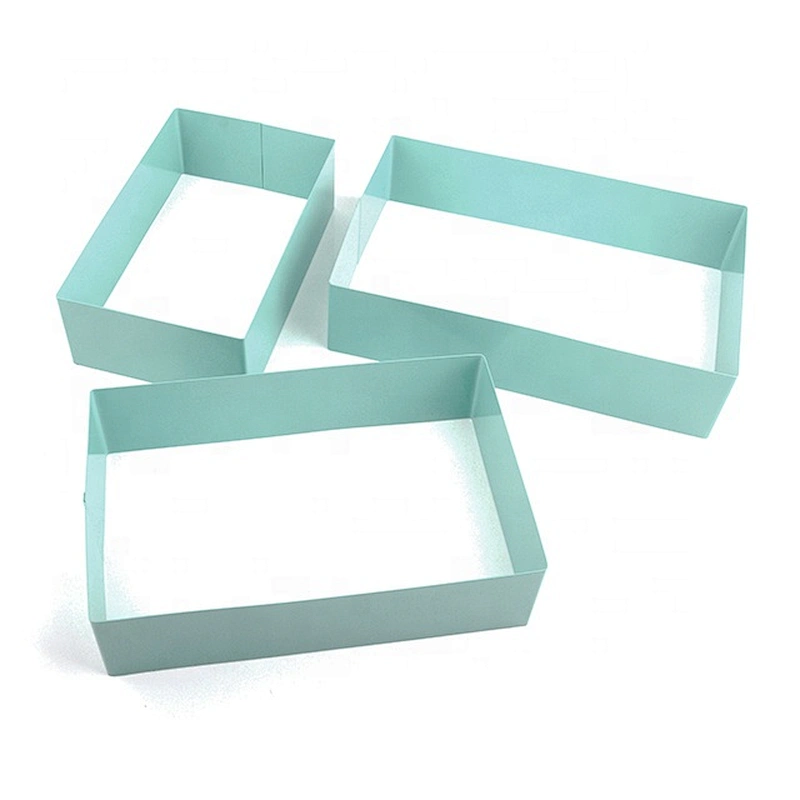 Durable new design hot selling  stainless steel rectangle cake mould