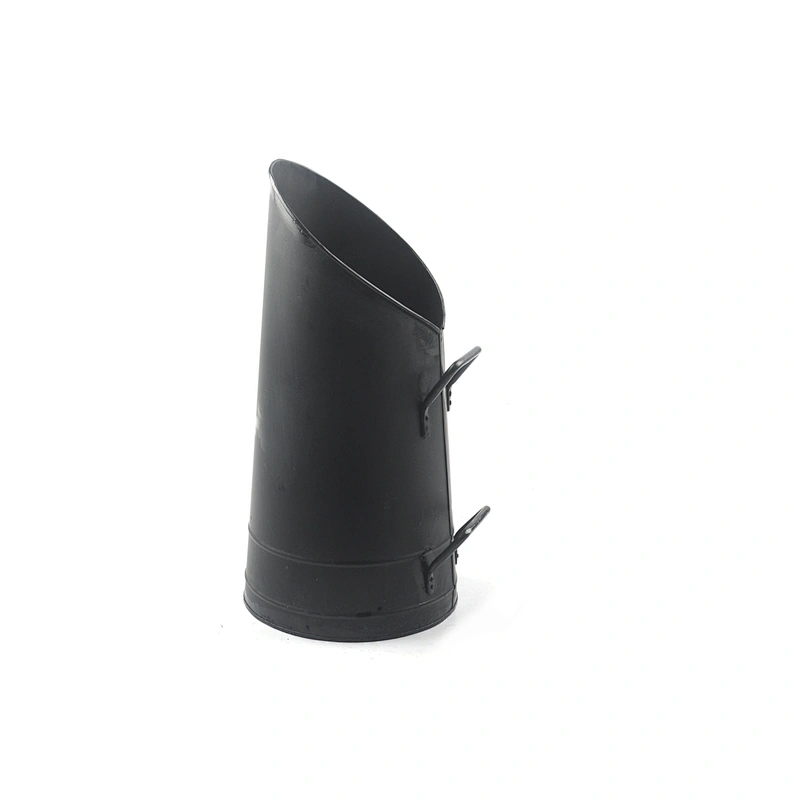 fireplace accessory tool coal hod bucket with brass handle