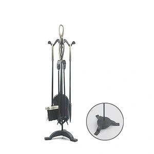 Hot Selling and High Quality Fireplace Tool Set Metal Fire Side Tools Set