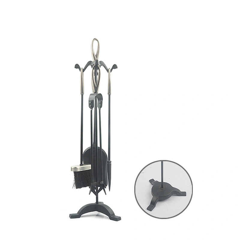 Hot Selling and High Quality Fireplace Tool Set Metal Fire Side Tools Set