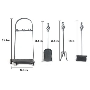 New indoor metal fireplace tool set