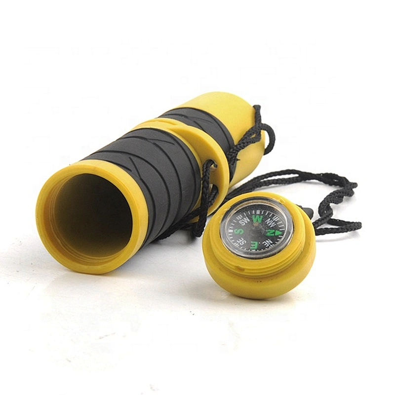 New design hot selling durable fire stick flintstone with compass for camping