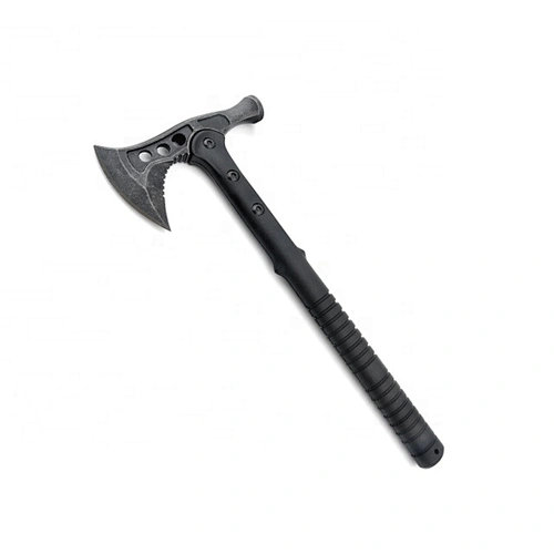 Die Casting 2-Sides Stainless Steel Hatchet Survival Camp Hand Axe with Nylon Fiber Handle