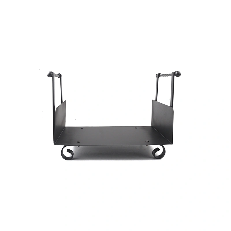 Hot Sale Black Coating Fireplace Log Rack