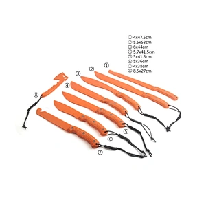 8pcs Stainless Steel Knife And Axe Camping Hunting Set