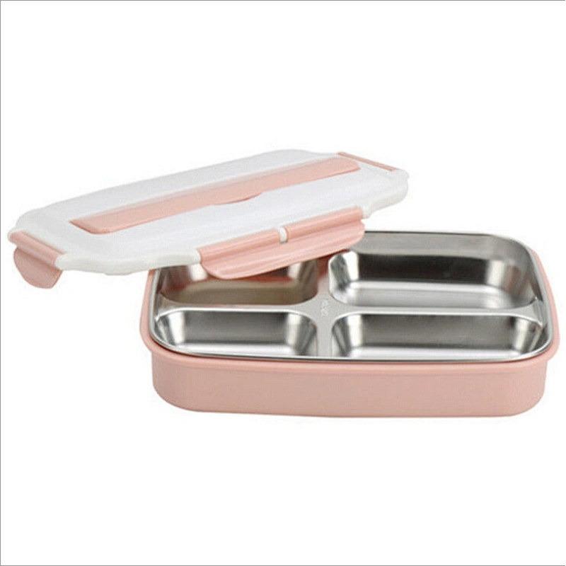 Hot sell professional food grade stainless steel kid metal lunch box