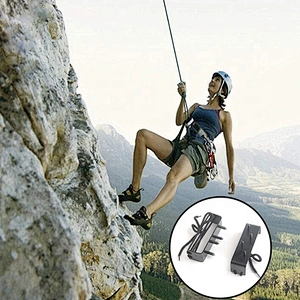 Easy Portable Winter Season Snow Ice Walking Hiking Climbing Fishing Four  Steel Spikes Shoes Crampons Cleats