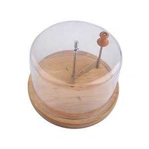 Well suit stainless steel cutter machine wooden cutting board with cheese slicer