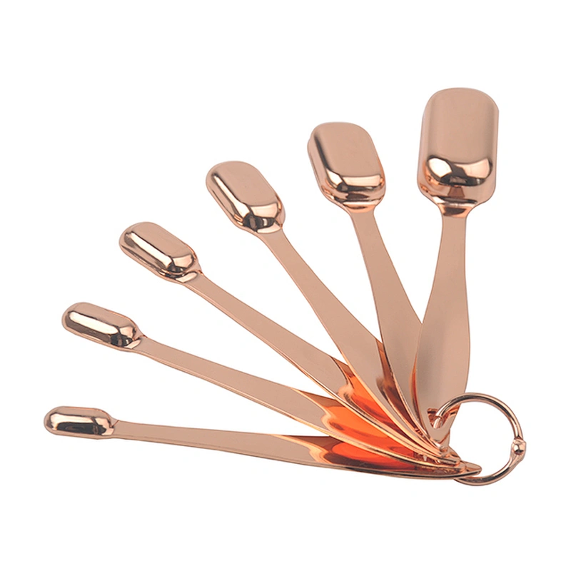 high quality copper stainless steel measuring spoon set