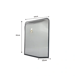 Black Powder Coating Fireplace Screen