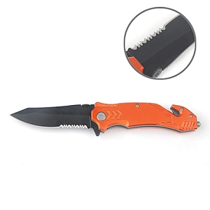 Aluminum Handle Stainless Steel Blade Outdoor Camping Survival Hunting Knife