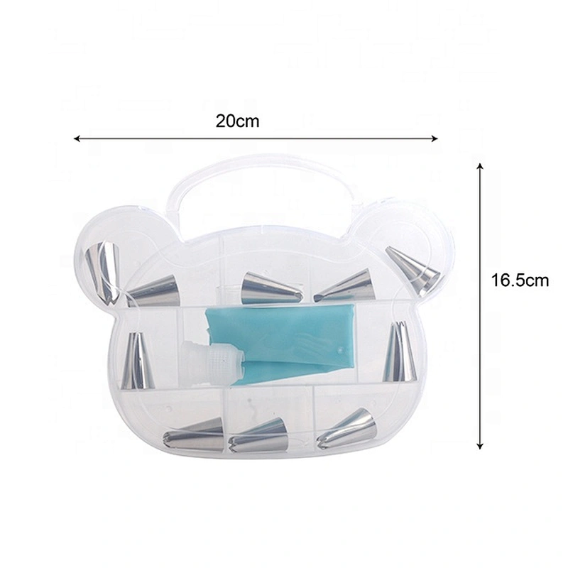Seamless 304 Stainless Steel Cake Icing Nozzle Piping Tip
