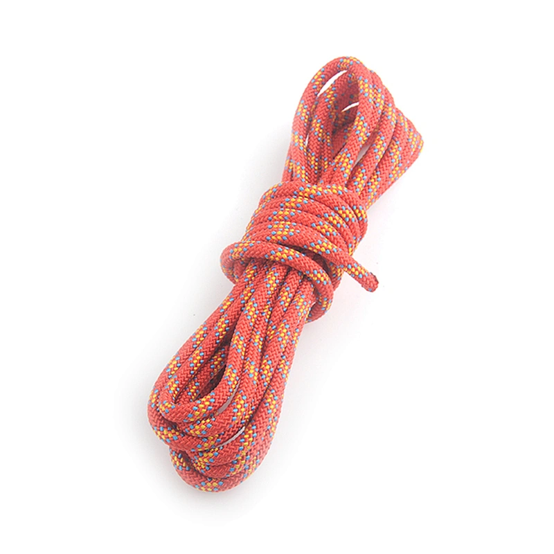 Customized  Polypropylene Rescue Safety Outdoor Climbing Static Nylon Rope with clasp