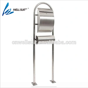 Commercial Rural household mailboxes with theft-protection vandalism resistance and corrosion resistance