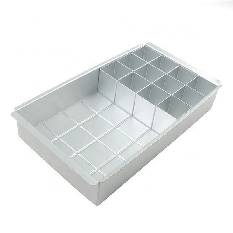 DIY  Aluminum Metal Cake Mold  Letter Number Shape Removable Cake Pan Mold for Home