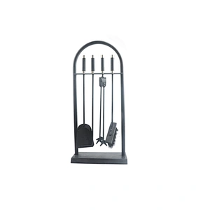 Outdoor fireplace Arch metal fireplace tool set
