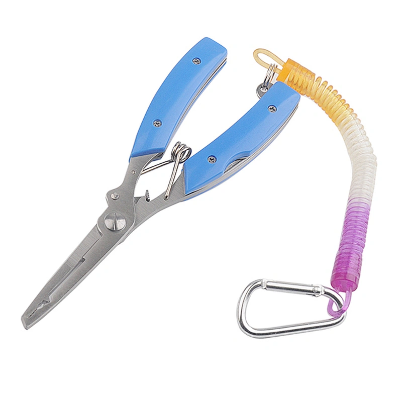 Multi function Fishing Plier Scissors Fishing Line Cutters Fishhook Remover with bend head