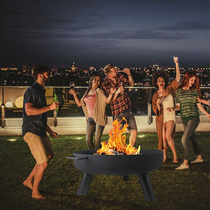 High quality outdoor  metal wood fire pit fire bowl fireplace tools for house or beech