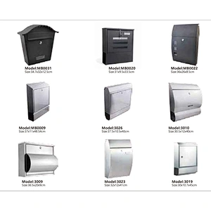 Home metal parcel box