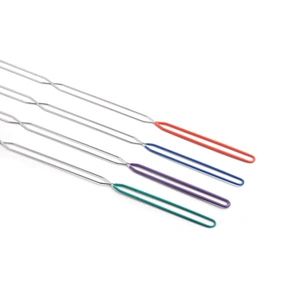 Barbecue Grilling Forks Stainless Steel Metal BBQ Skewers Campfire Bonfire Telescoping Hot Dog Roasting Sticks