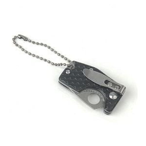 Professional folding mini multi gift knife with keychain