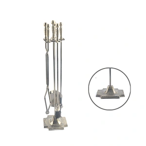 High quality indoor metal fireplace tool set
