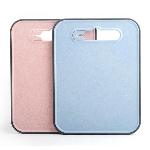 kitchen   fruits  vegetables plastic  wheat fiber  chopping board  with sharpener