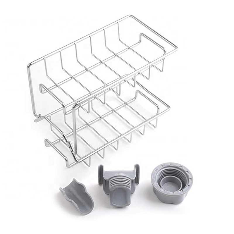 Factory supply adjustable  bathroom shelf storage rack wire storage rack kitchen rack
