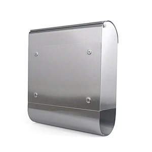 stainless steel waterproof wall mounted mailbox letterbox postbox newspaper holder for department