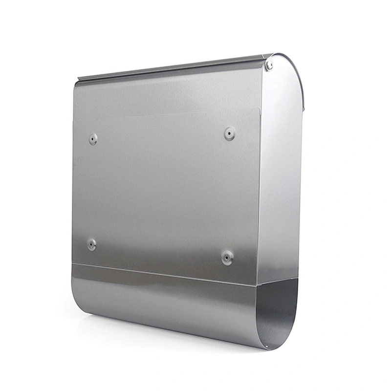 stainless steel waterproof wall mounted mailbox letterbox postbox newspaper holder for department