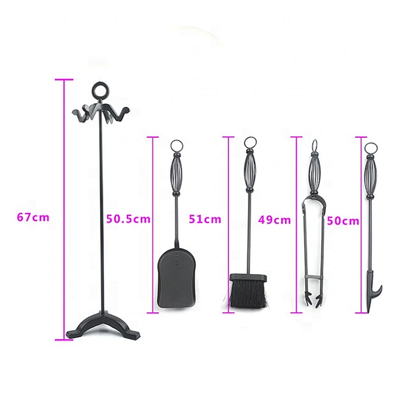 Fireplace Accessories Cast Iron Fire Log Fireside Fireplace tools sets