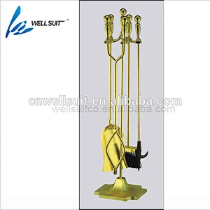 Hot selling fireplace accessory 5 in 1 fireplace tool set