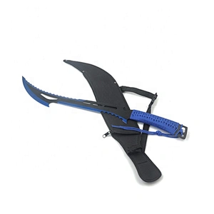 Customized design stainless steel outdoor survival matchet knife with sheath