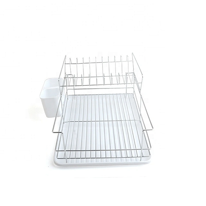 Hot selling metal wire chromed kitchen bowl rack dish rack kitchen tools storage