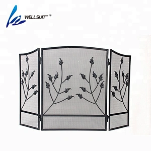 Fireplace screen