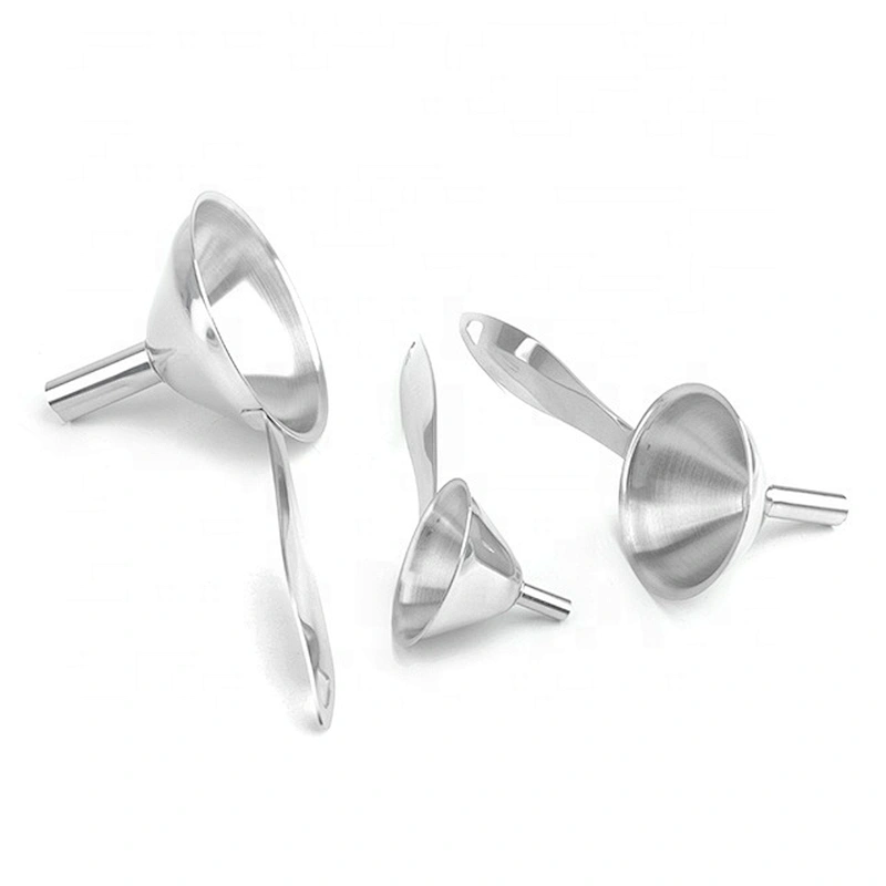 New design hot selling stainless steel kitchen funnel