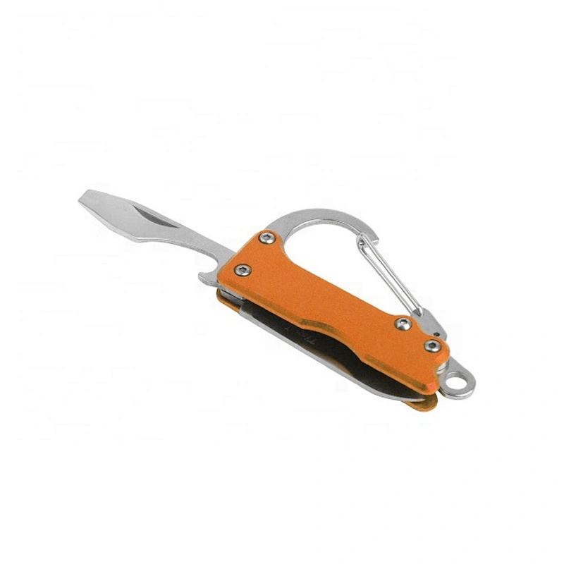 Outdoor Tool Set of 5  Pcs Orange Series Stainless Steel Axe Knife Shears Combination