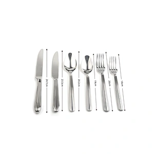 high mirror finishing stainless steel 18/10 flatware cutlery sets 1 buyer