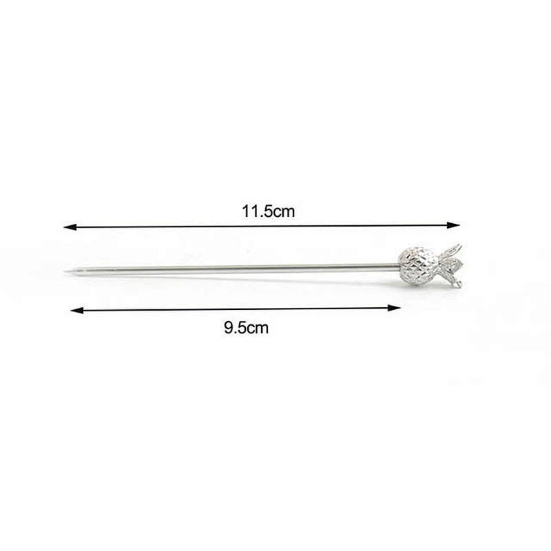 Creative Stainless Steel Fruit Fork Metal Reusable Fork