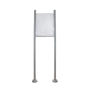 Wrought Stainless Steel Free Standing Residential Mailboxes With Posts