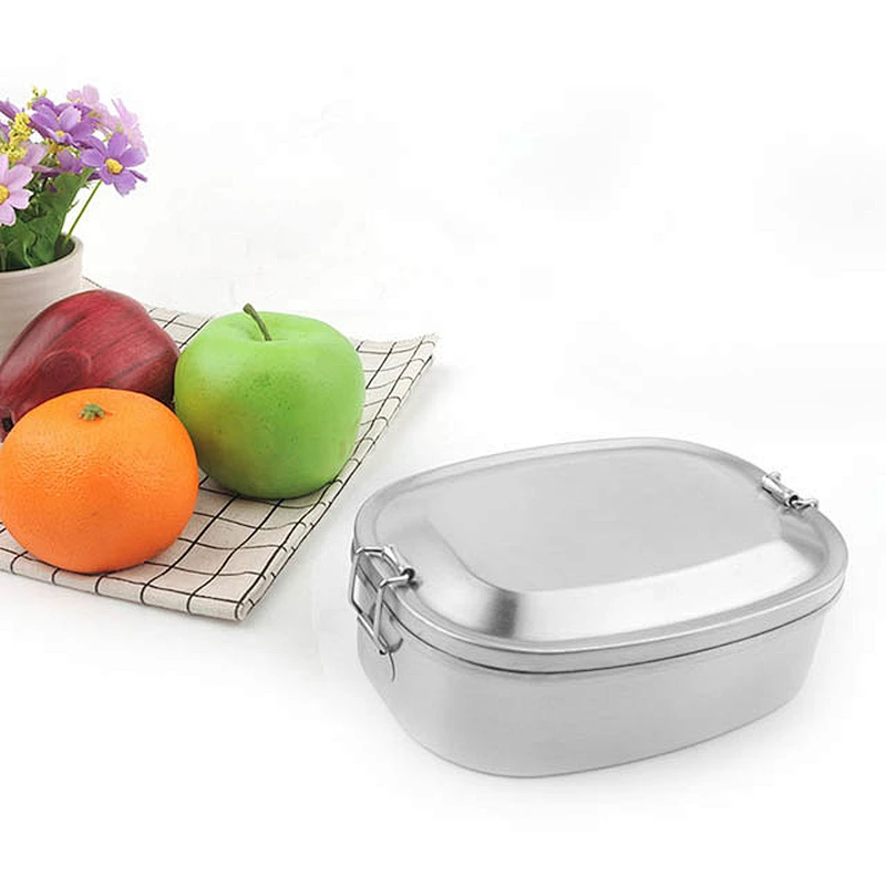 Stainless Steel Bulk Lunch Box Food Storage Container Stackable Bulk for Foods