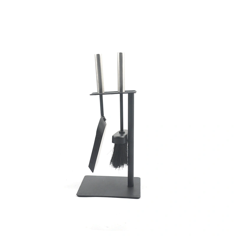 Fireplace accessories  black coating 2pcs outdoor fireplace tools