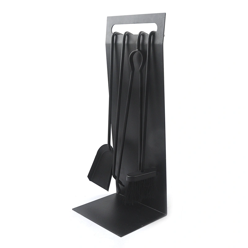 Garden Iron Fire Sets Fireplace Tool 5pcs Set with Base
