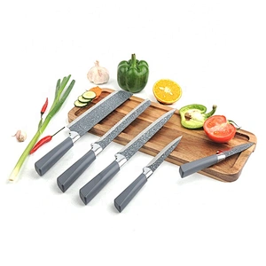 kitchen  good quality  cheap  food grade  multifunction stainless steel knife set