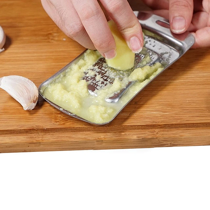 Food grade home use kitchen tools stainless steel garlic grater plate