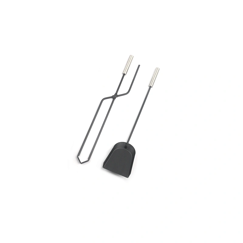 Outdoor garden Wrought  black  Iron fireplace accessories Set