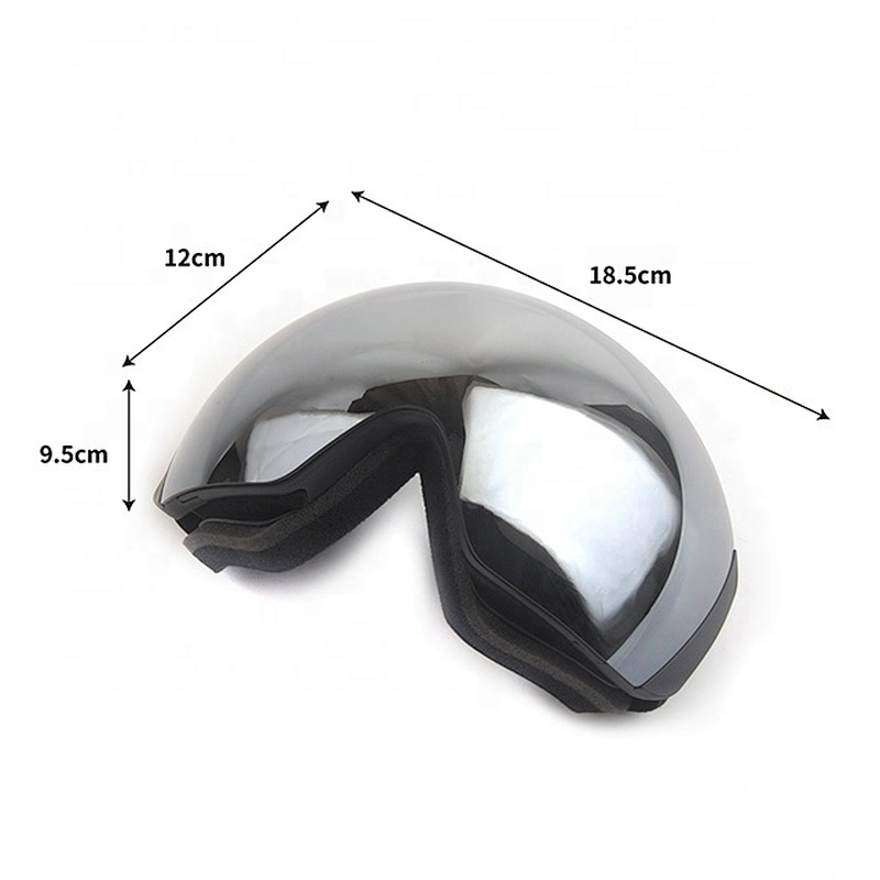 Waterproof Black Color Sun glasses Skis Snowboard Glasses Sports Racing  for Men